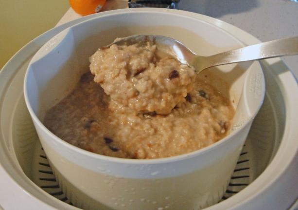 Rice Cooker Steel Cut Oatmeal. Photo by Debbwl