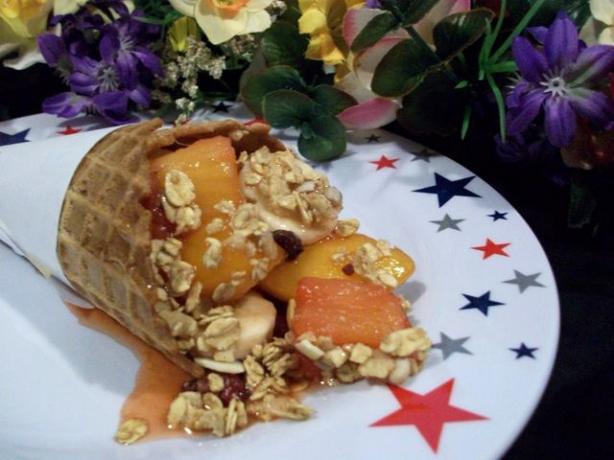 Fruit in Cones. Photo by 2Bleu