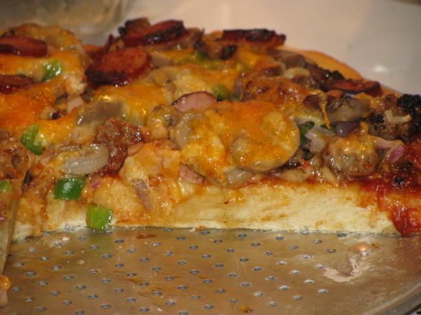 Quick Beer Pizza Dough. Photo by Shelby Jo