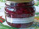 Spiced Pickled Red Cabbage