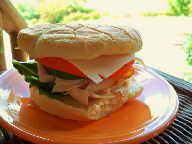 Turkey N' Chives Sandwich. Photo by Lainey6605