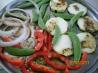 Grilled Zucchini, Onions, and Red Peppers