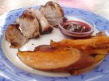 Grilled Tenderloin With Spicy Pomegranate Sauce