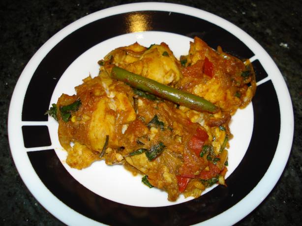 Fish and Tomato Curry. Photo by browniepie