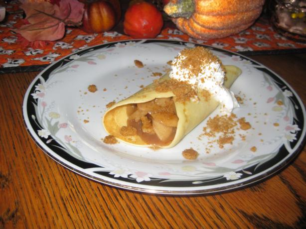 Apple Brown Betty Crepes. Photo by Hill Family
