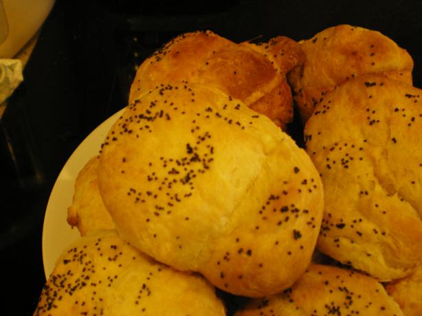 90 Minute Batter Rolls. Photo by Paintpuddles
