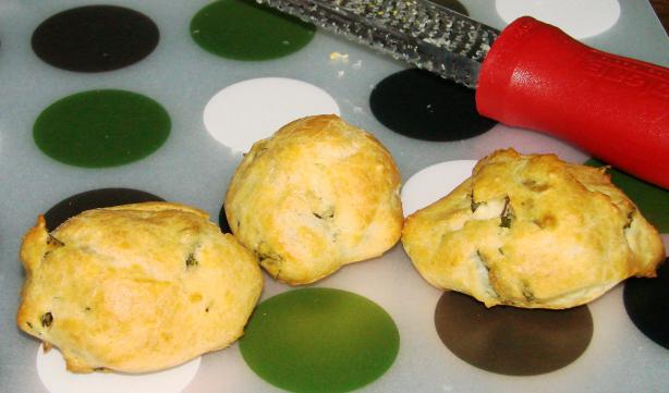 Basil Parmesan Puffs. Photo by Boomette