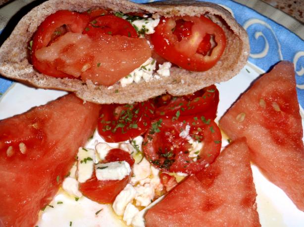 Gibna Wi Bateegh (Cheese and Watermelon). Photo by Acadia*