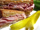 Ham & Caramelized Onion Grilled Cheese
