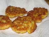 Cheesy Corn Fritters
