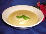 Creamy Courgette (Zucchini) or Cucumber Soup.. Photo by Um Safia