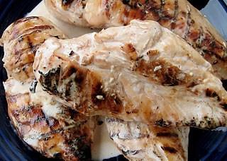 Brined Chicken With Big Bob's White BBQ Sauce. Photo by Shawn C