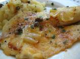 Fish Fillets With Lemon and Caper Sauce