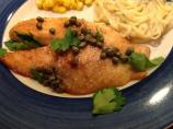Fish Fillets With Lemon and Caper Sauce