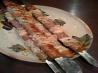 The Best Chicken and Sausage Kebabs Ever!. Recipe by 2hot2handle