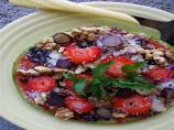 Watermelon Pizza With the Works (--Tasty-- Stamp of Approval)