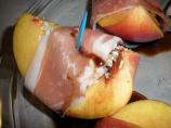 Peach and Prosciutto Appetizer