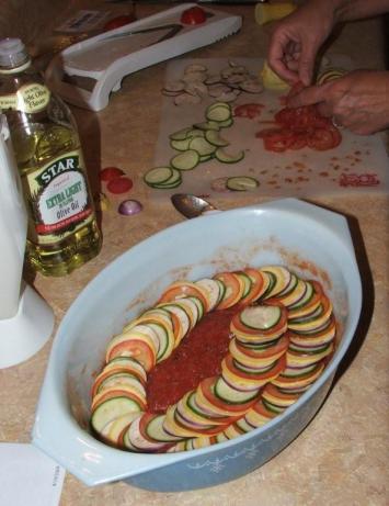 Remy's Ratatouille. Photo by Half Hearted Chef