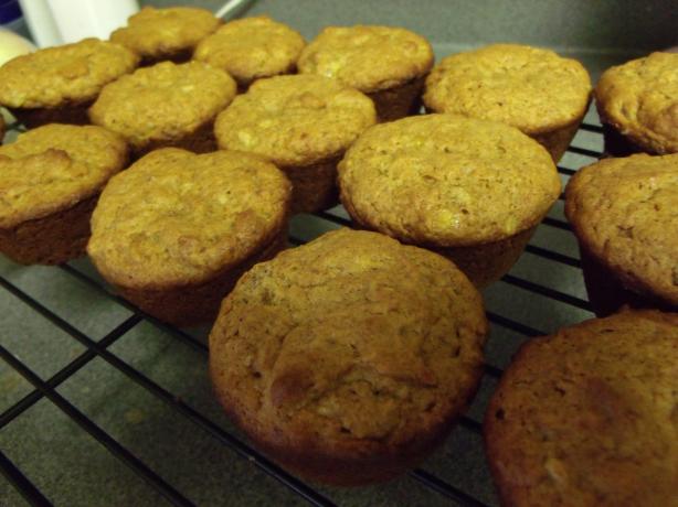 Nif's Peanut Butter Banana Muffins. Photo by NELady