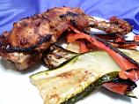 Orange BBQ Chicken With Grilled Vegetables