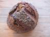 Pumpernickel Bread (No-Knead)