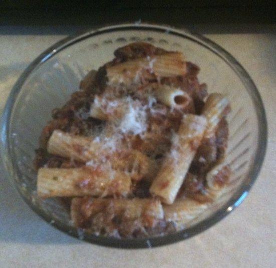 Braised Oxtails With Rigatoni (Coda Di Bue Brasata). Photo by DrGaellon