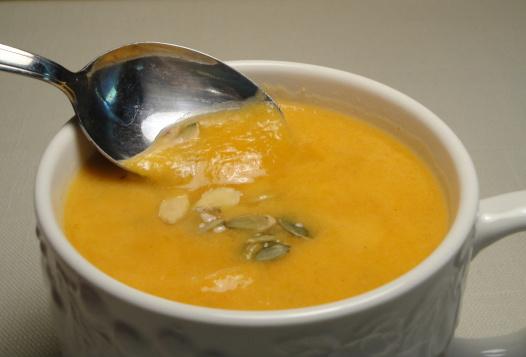 Apple Squash Soup. Photo by Debbwl