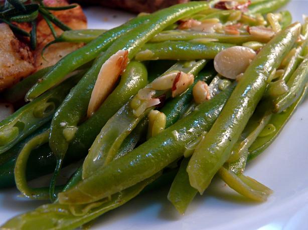 Green Beans Amandine. Photo by PaulaG