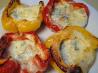Grilled Peppers With Cheese