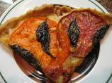 Tomato and Basil Tart. Photo by Lisa Clarice