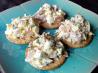 Ham and Egg Salad With Crackers