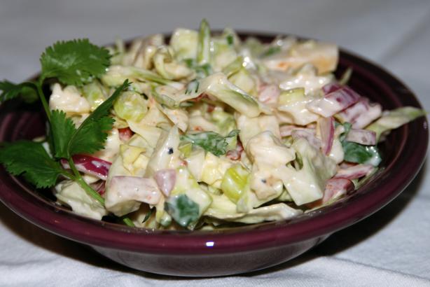 Guy's Chipotle-Lime Slaw. Photo by appleydapply