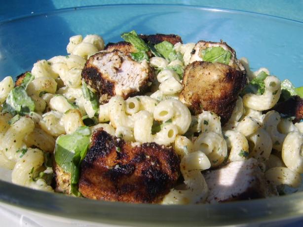 Sarasota's Light Version of Pasta Caesar Salad With Chicken. Photo by LifeIsGood