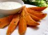 Baked Sweet Potato Fries With Garlic, Lime & Honey Dip. Recipe by SarasotaCook