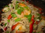 Sesame Thai Noodles With Shrimp. Photo by SarasotaCook