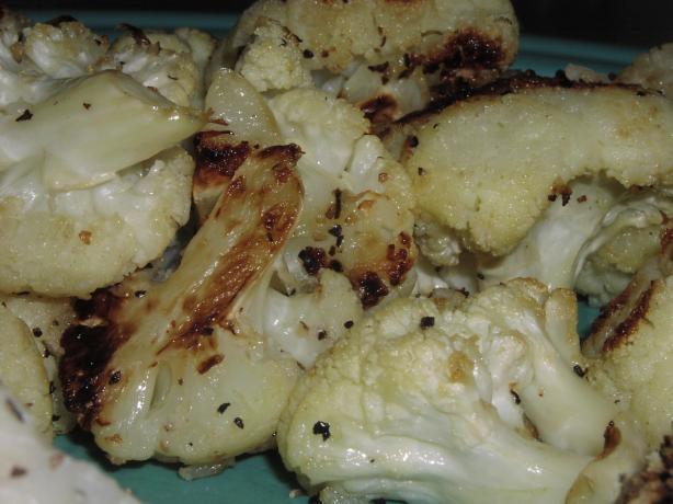 Simply Roasted Cauliflower. Photo by TeresaS