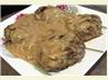 Hamburger Patties Saucy Style. Recipe by Dreamgoddess