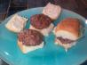 Mini Cajun Burgers With Easy R&eacute;moulade. Recipe by ~SarahBeth~