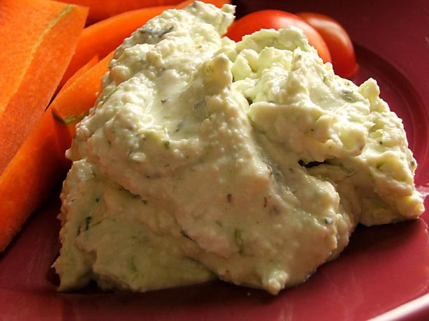 Herbed Goat Cheese Spread. Photo by Lalaloula