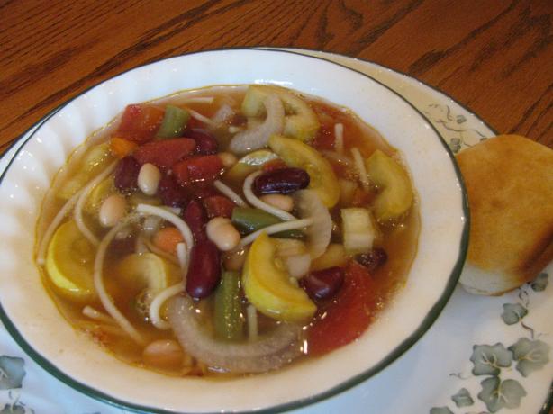 Crock-Pot Minestrone (Vegetarian). Photo by LexingtonMom