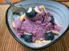 Blueberry Sour Cream Ice Cream (Low Fat, No Added Sugar). Recipe by yogiclarebear