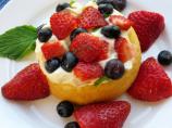 Limoncello and Lemon Cream Fruit Tart