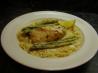 Lemon Asparagus Chicken Rolls With Capellini. Recipe by Wendelina