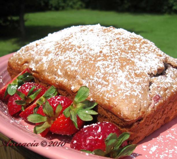 Strawberry Almond Bread. Photo by Annacia