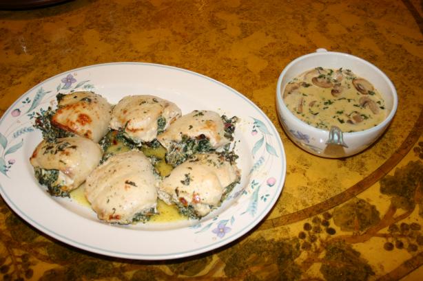 Italian Stuffed Chicken Breasts. Photo by Kymmarie