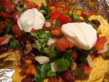 Quick and Easy Black Bean Nachos Vegetarian