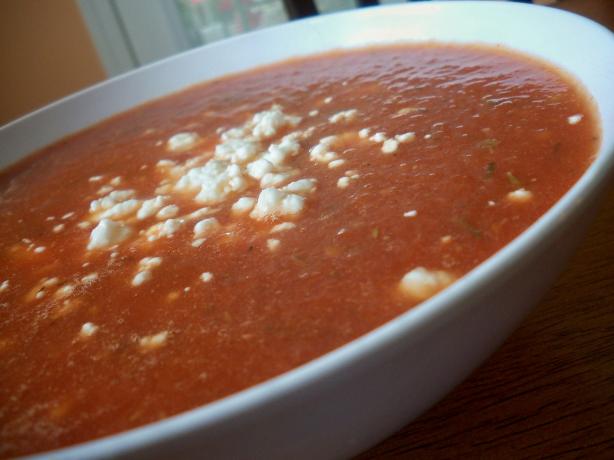 Roasted Garlic and Tomato Soup. Photo by *Parsley*