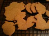 Holiday Gingerbread Cutout Cookies