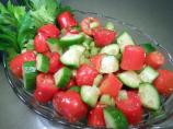 Bloody Mary Tomato Salad. Photo by JustJanS