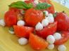 A Simple Cherry Tomato and Mozzarella Salad. Recipe by kestrel